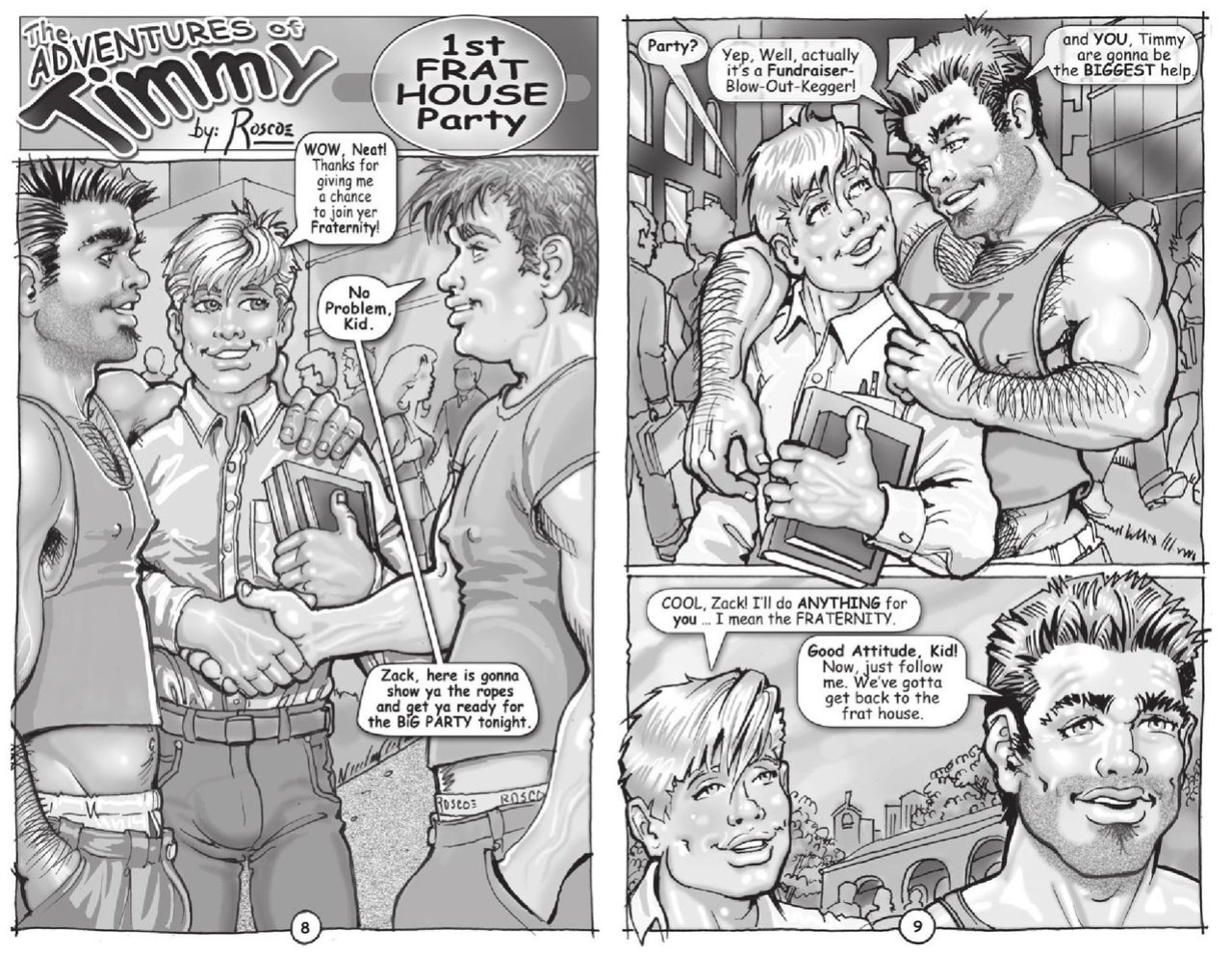 Timmy #1 [by Roscoe] [Twinks] [Hunks] [Gay Male] [Color Inserts]