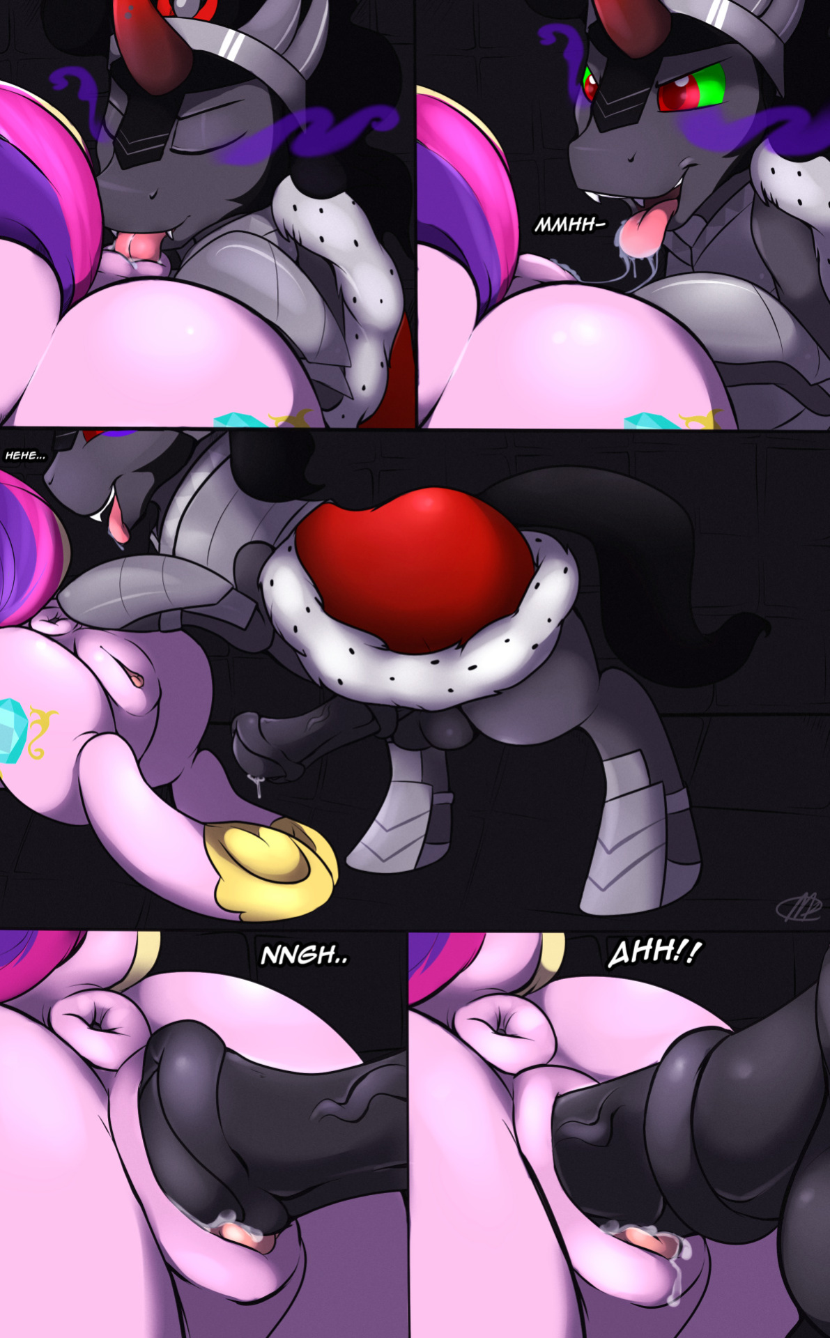 [Meggchan] Cadance x Sombra (My Little Pony: Friendship is Magic)