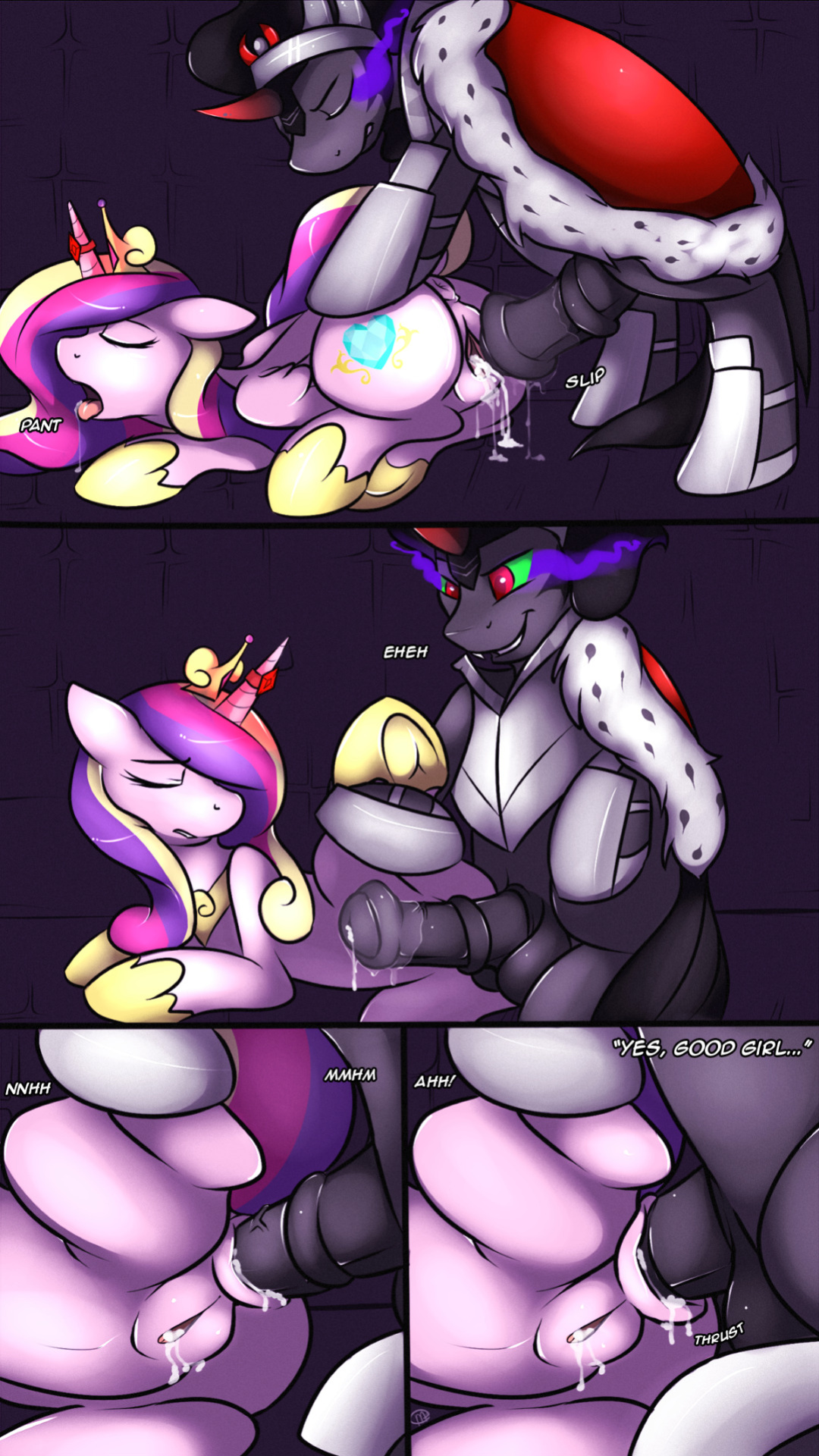 [Meggchan] Cadance x Sombra (My Little Pony: Friendship is Magic)