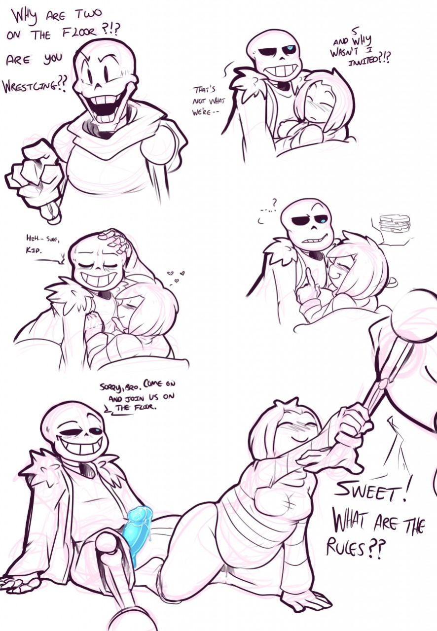 [Kayla-Na] Sans x Frisk x Papyrus (Undertale)