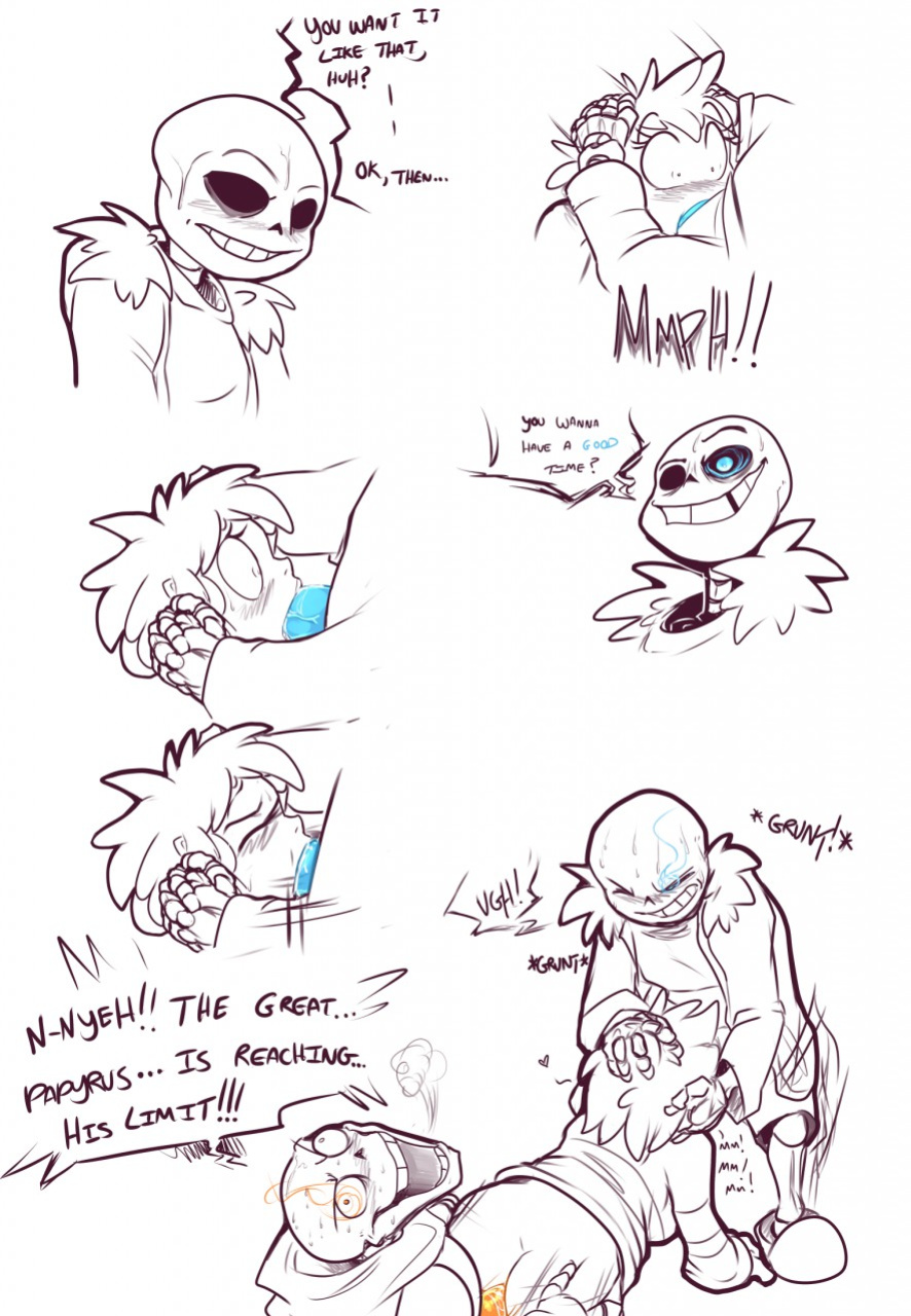 [Kayla-Na] Sans x Frisk x Papyrus (Undertale)