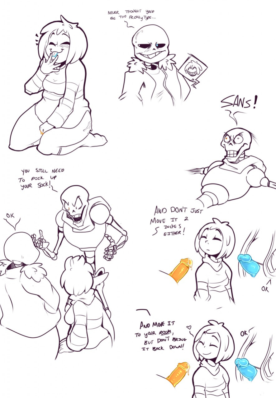 [Kayla-Na] Sans x Frisk x Papyrus (Undertale)