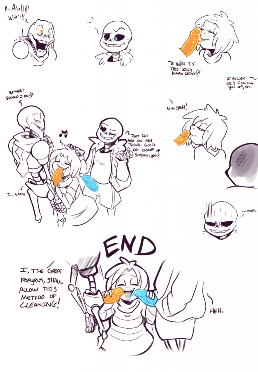 [Kayla-Na] Sans x Frisk x Papyrus (Undertale)