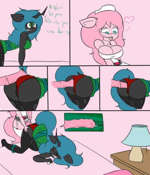 Unespected Checkup and Shower Time with fluffle puff and queen chrysalis