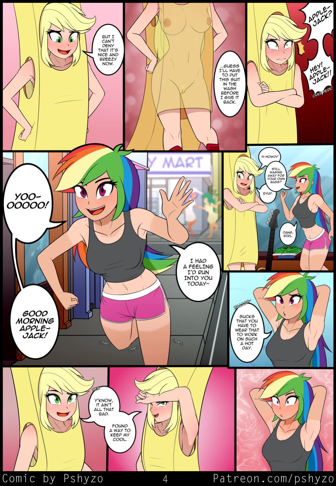 [Pshyzo] Heat Transfer Full Res (Equestria Girls) (My Little Pony: Freindship is Magic)
