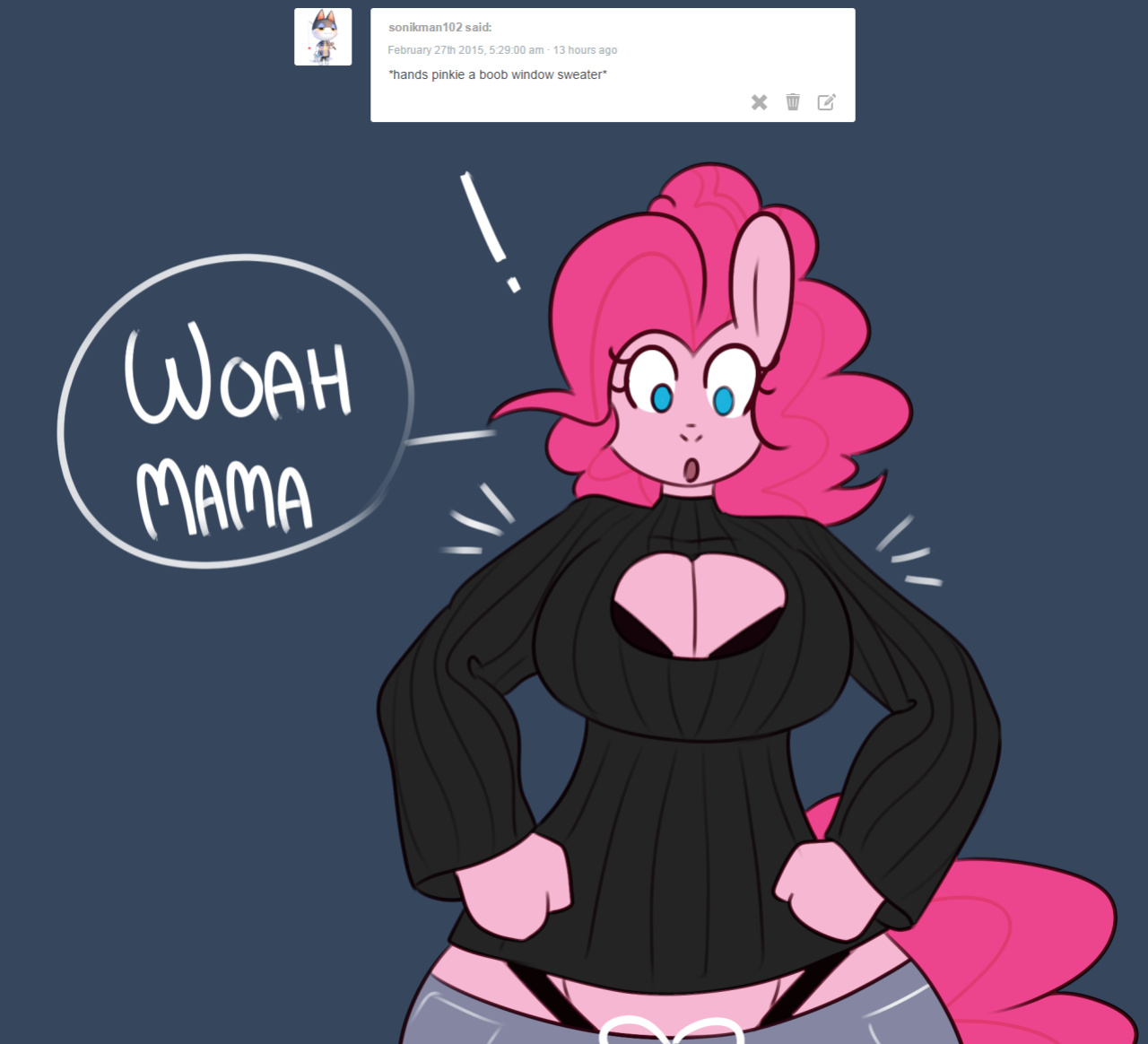 [Somescrub] Hugtastic Pinkie Pie