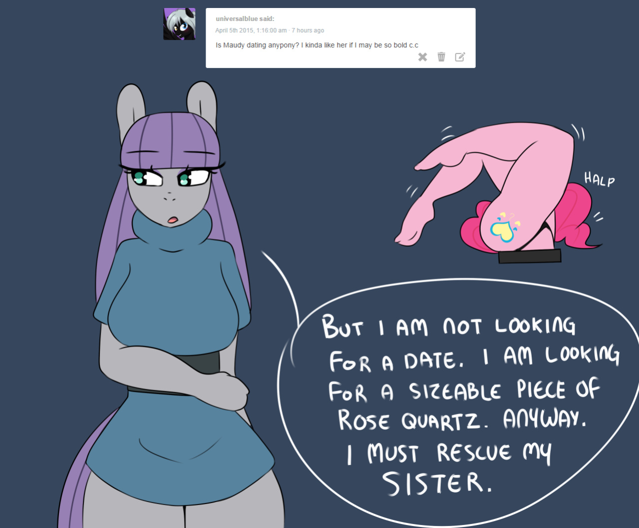 [Somescrub] Hugtastic Pinkie Pie