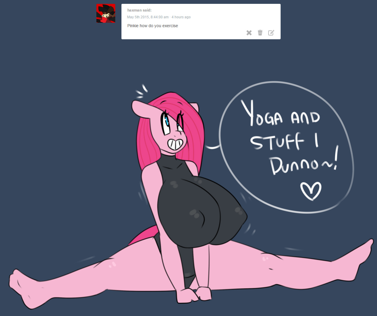 [Somescrub] Hugtastic Pinkie Pie