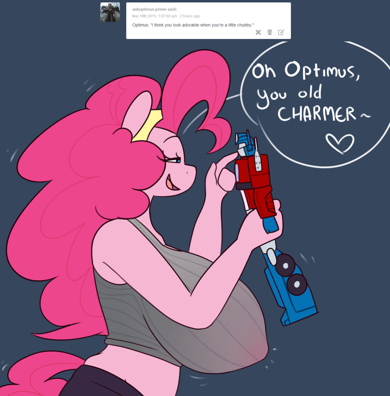 [Somescrub] Hugtastic Pinkie Pie