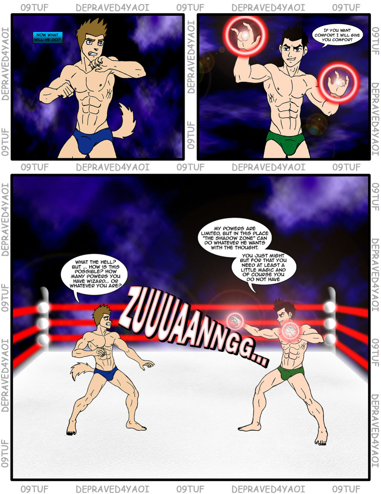 Sexual Match - Comic 1 English [09TUF & D4Y]