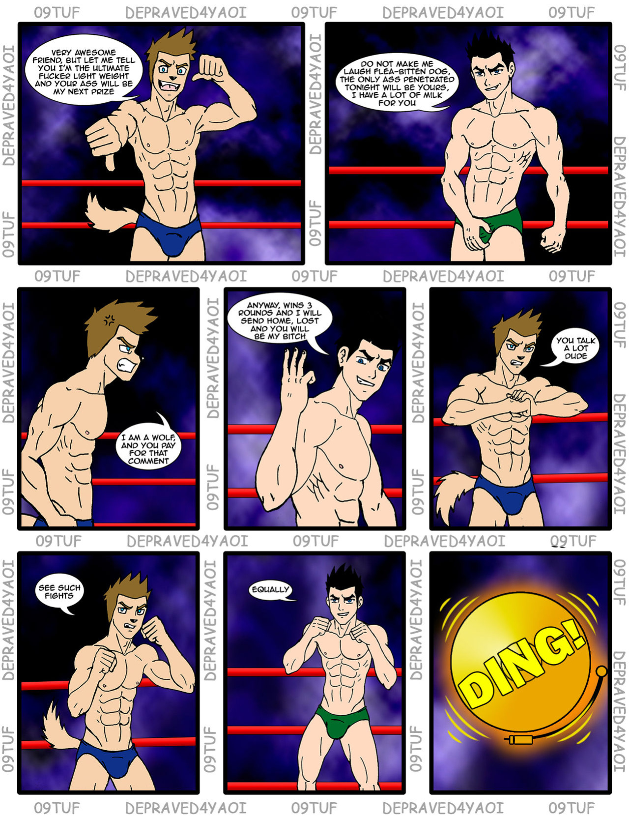 Sexual Match - Comic 1 English [09TUF & D4Y]