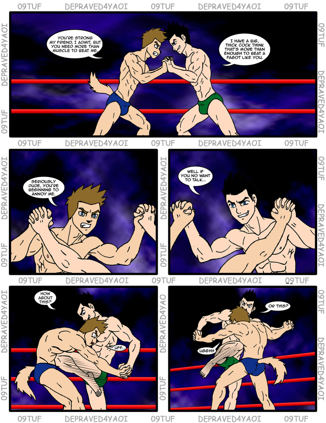 Sexual Match - Comic 1 English [09TUF & D4Y]