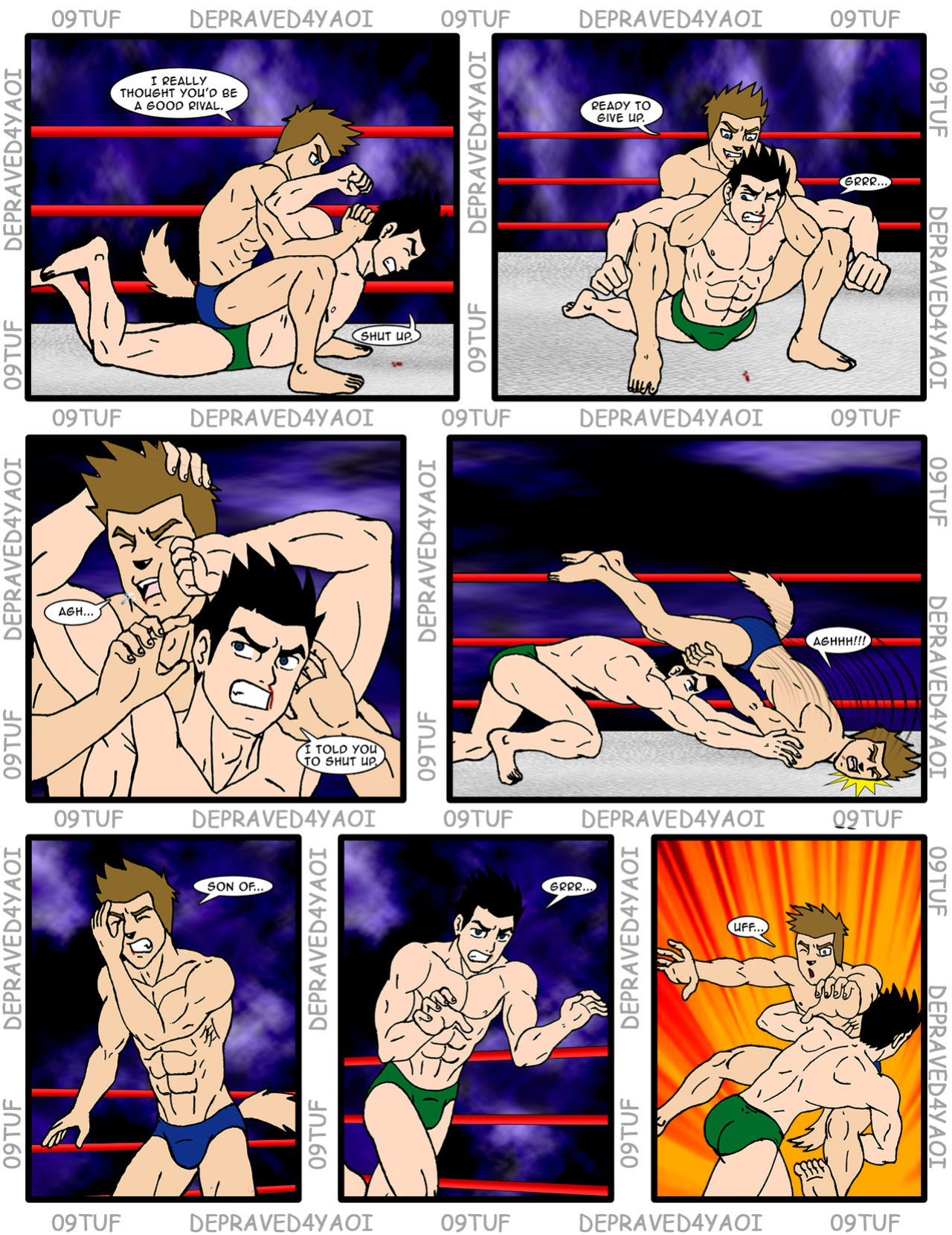 Sexual Match - Comic 1 English [09TUF & D4Y]