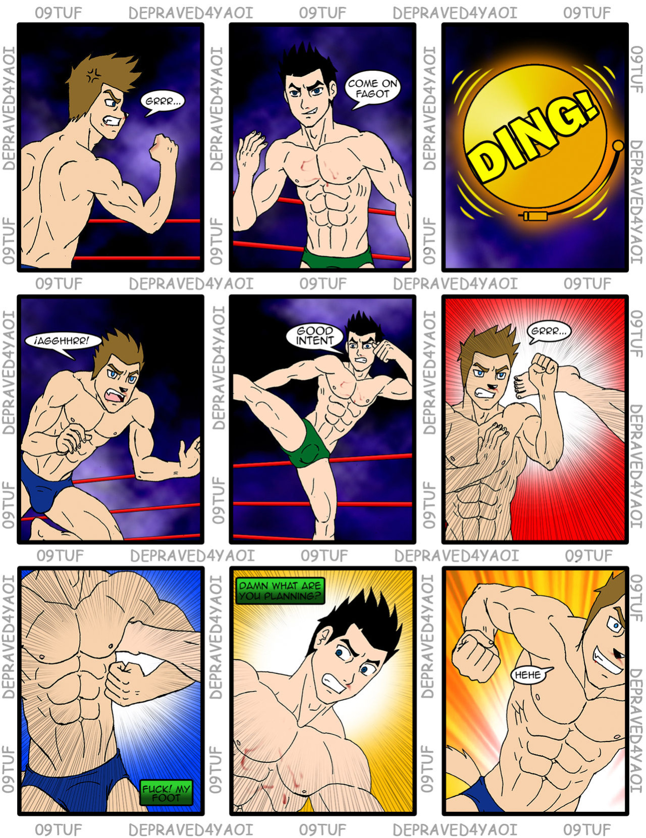 Sexual Match - Comic 1 English [09TUF & D4Y]
