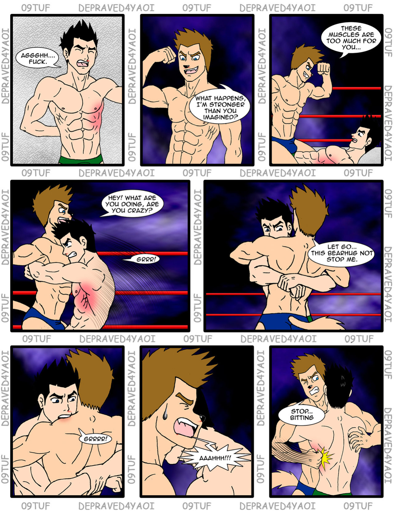 Sexual Match - Comic 1 English [09TUF & D4Y]