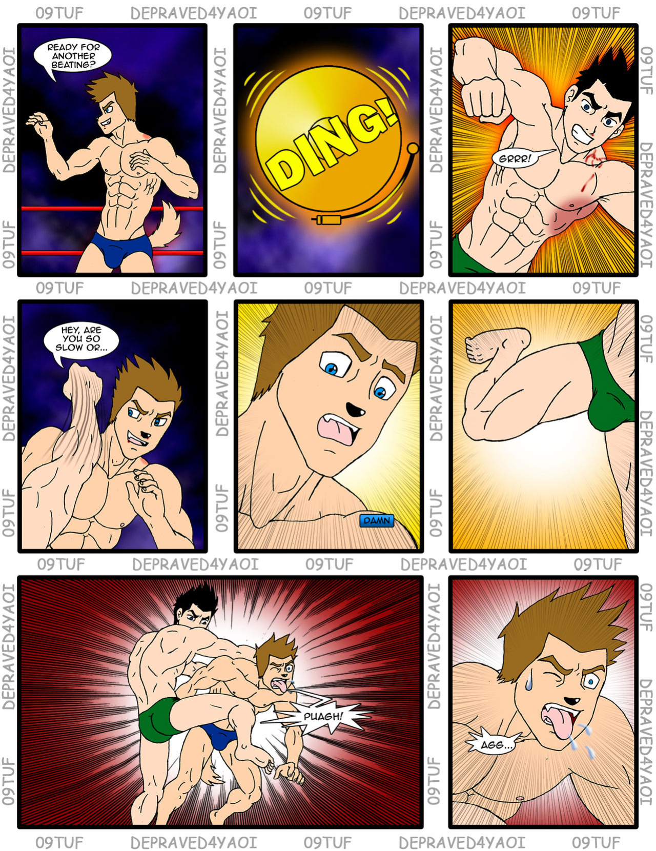 Sexual Match - Comic 1 English [09TUF & D4Y]