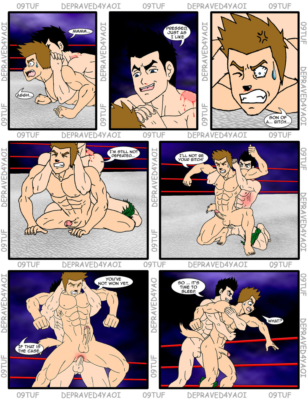 Sexual Match - Comic 1 English [09TUF & D4Y]