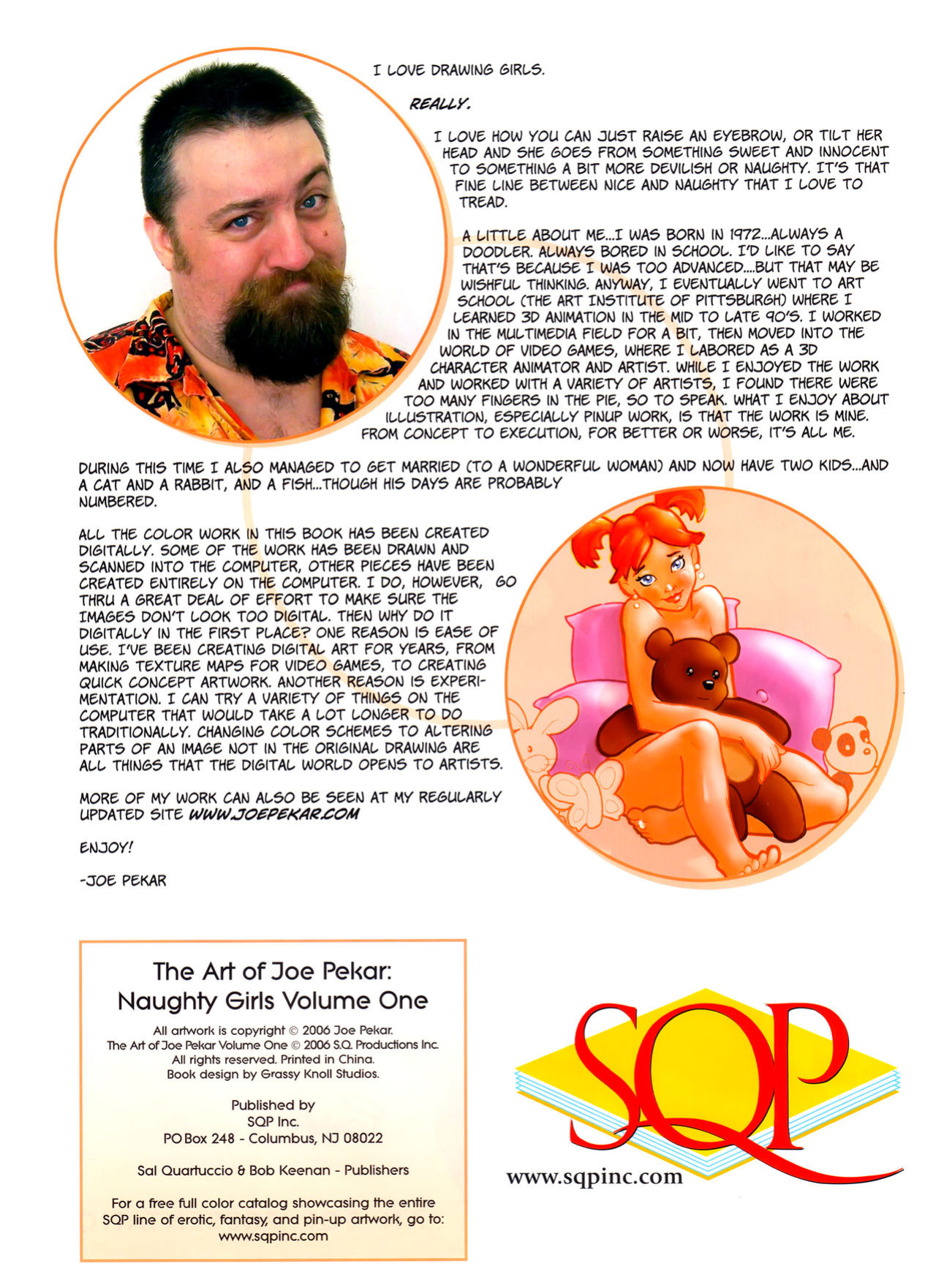 [Pekar Joe] (The art of) Naughty Girls #1