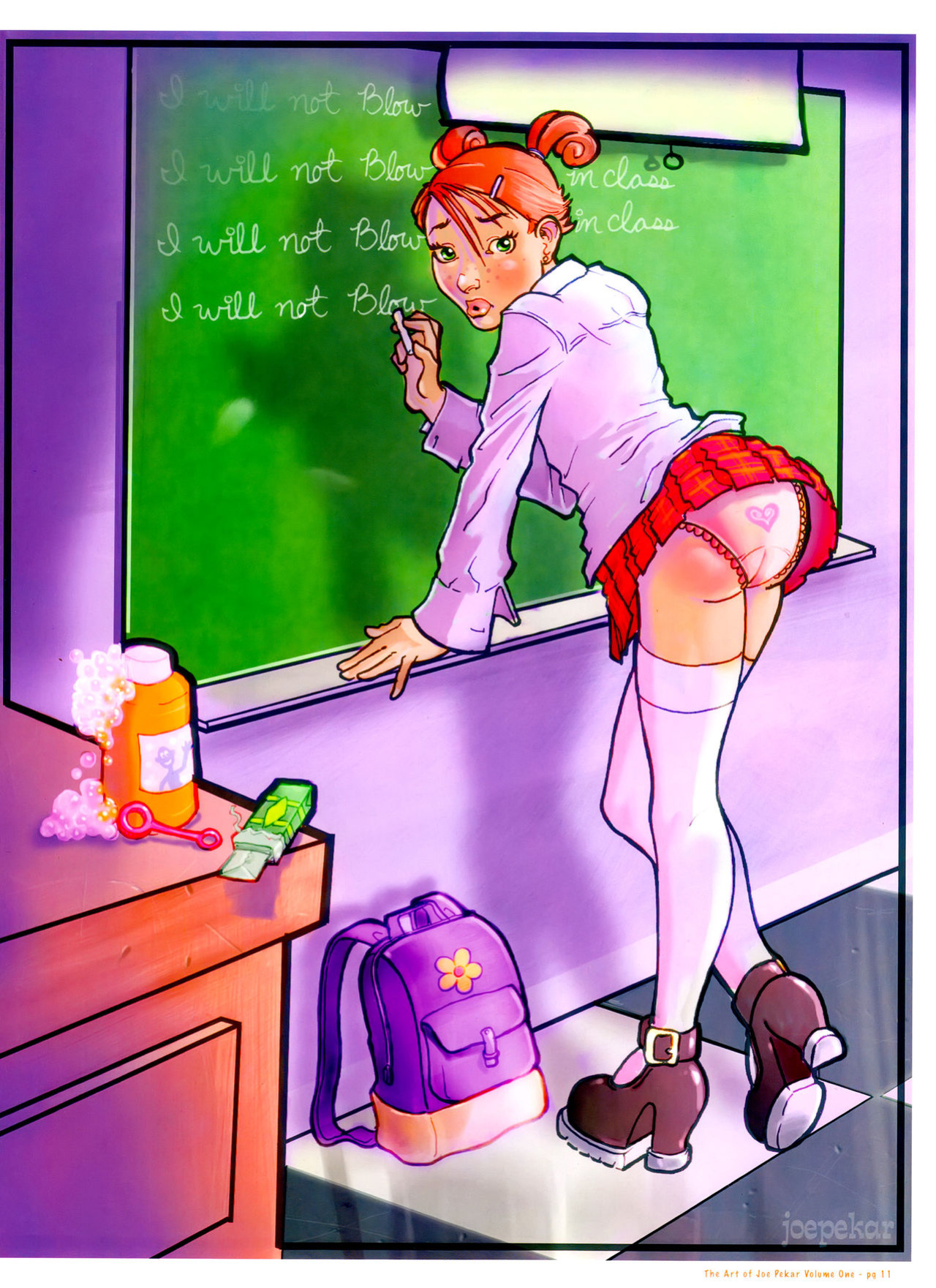 [Pekar Joe] (The art of) Naughty Girls #1