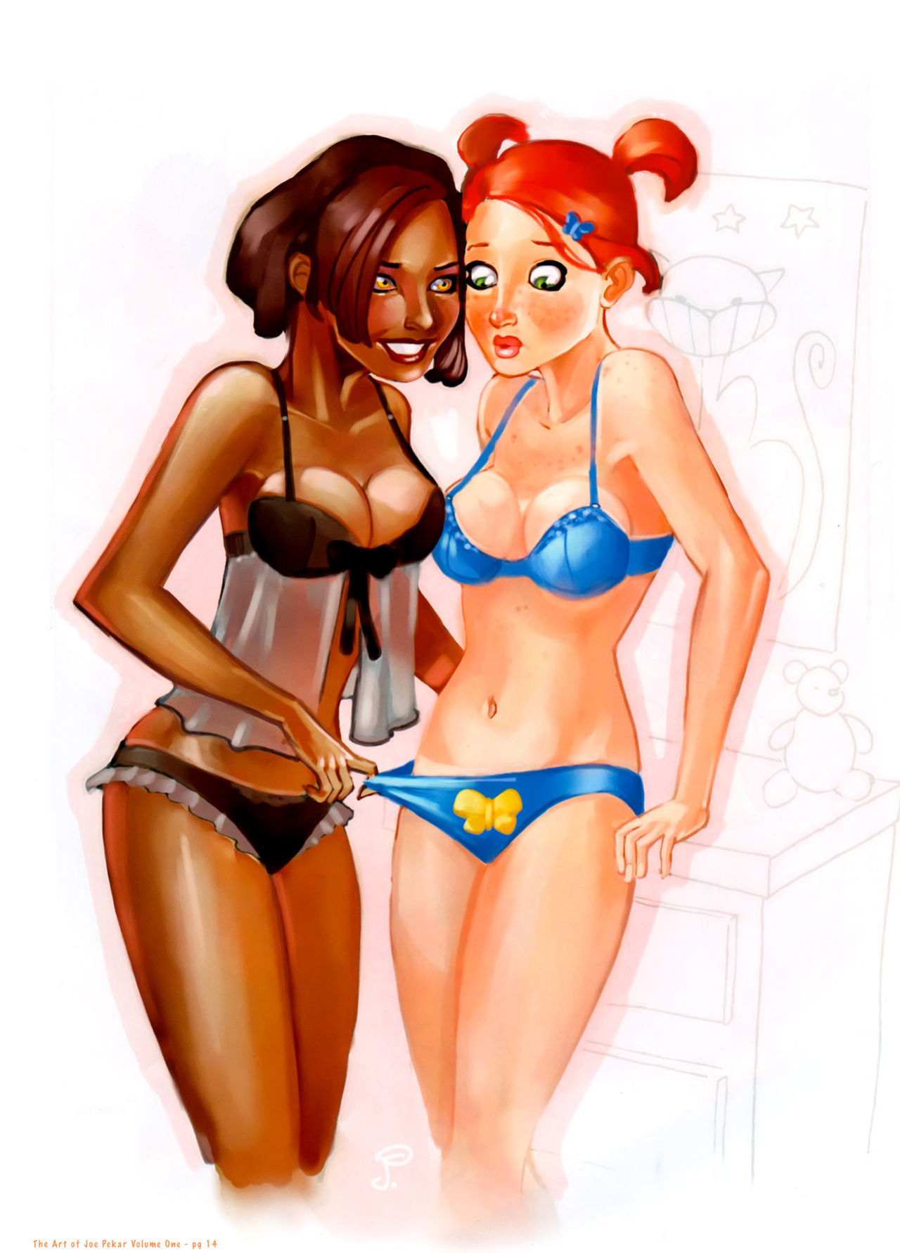 [Pekar Joe] (The art of) Naughty Girls #1