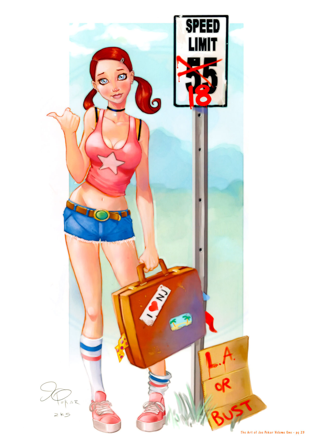 [Pekar Joe] (The art of) Naughty Girls #1