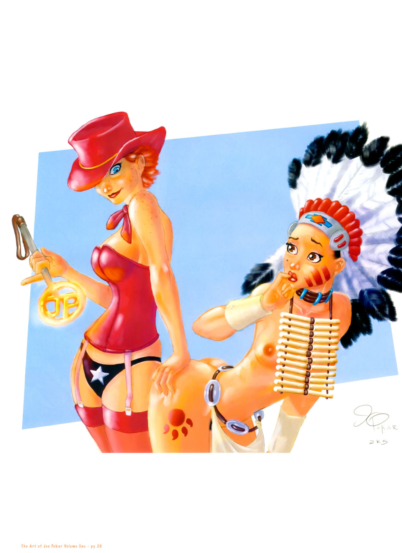 [Pekar Joe] (The art of) Naughty Girls #1