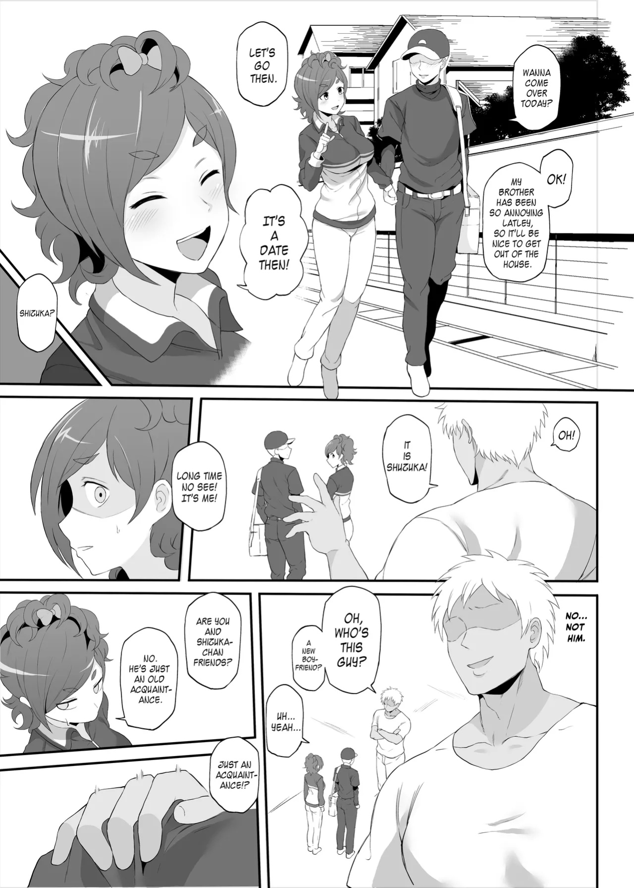 [Doushia (Terasu MC)] Netorare Ibe Kiba Shizuka | The Netorare of Kiba Shizuka (Jikkyou Powerful Pro Yakyuu) [Hentaku!]
