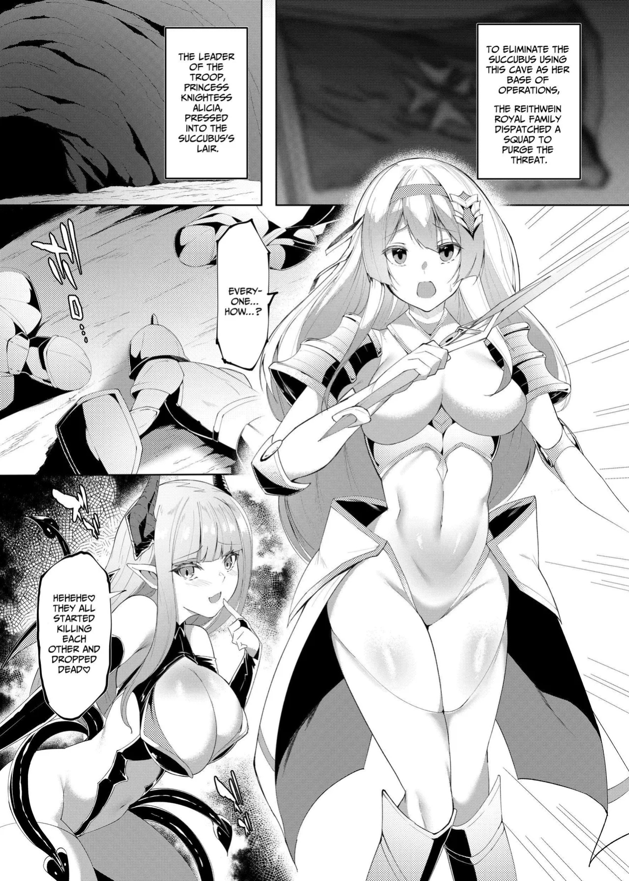 [Random] Princess Fetishism ―A story of a princess knight whose feet and armpit are trained by a demon and becomes a perverted demon.― [IXIA WORKS]