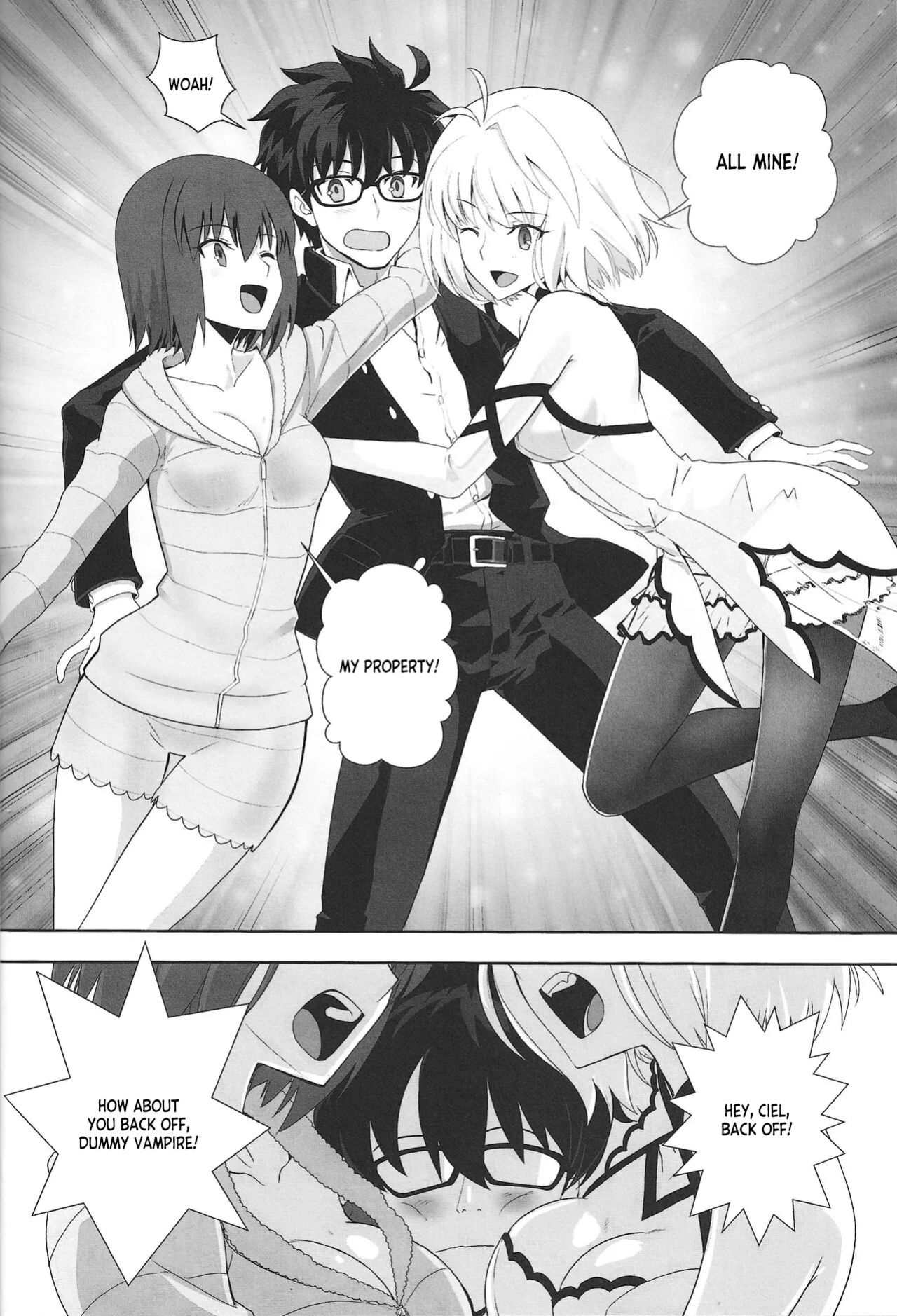 (C99) [CRAZY CLOVER CLUB (Shirotsumekusa)] GLASS MOON (Tsukihime) [ianuela]
