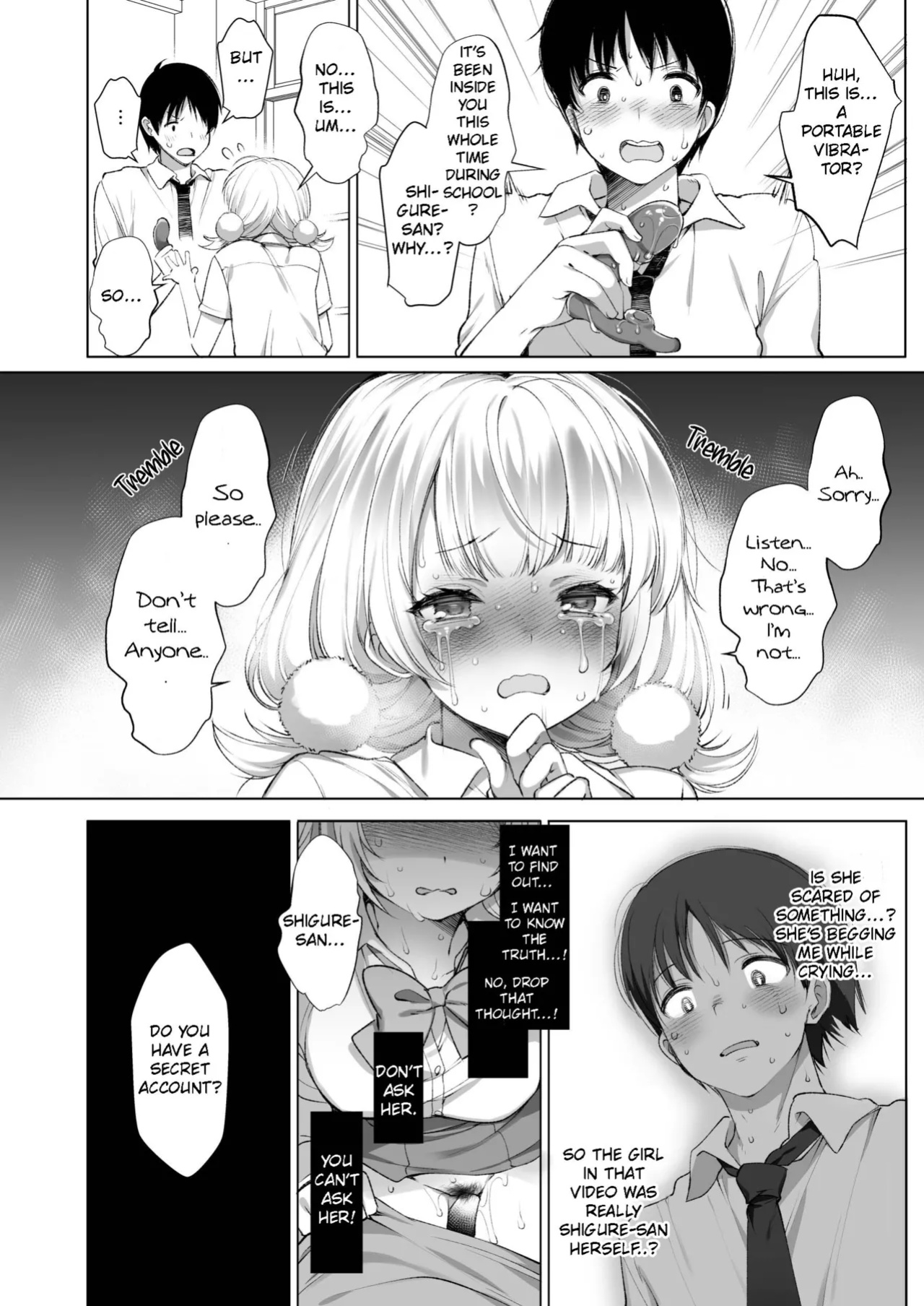 [French letter (Fujisaki Hikari)] Idol Haishinsha Shigure Ui Naisho no Douga Haishin 2 (Shigure Ui) [ShizuruTL]