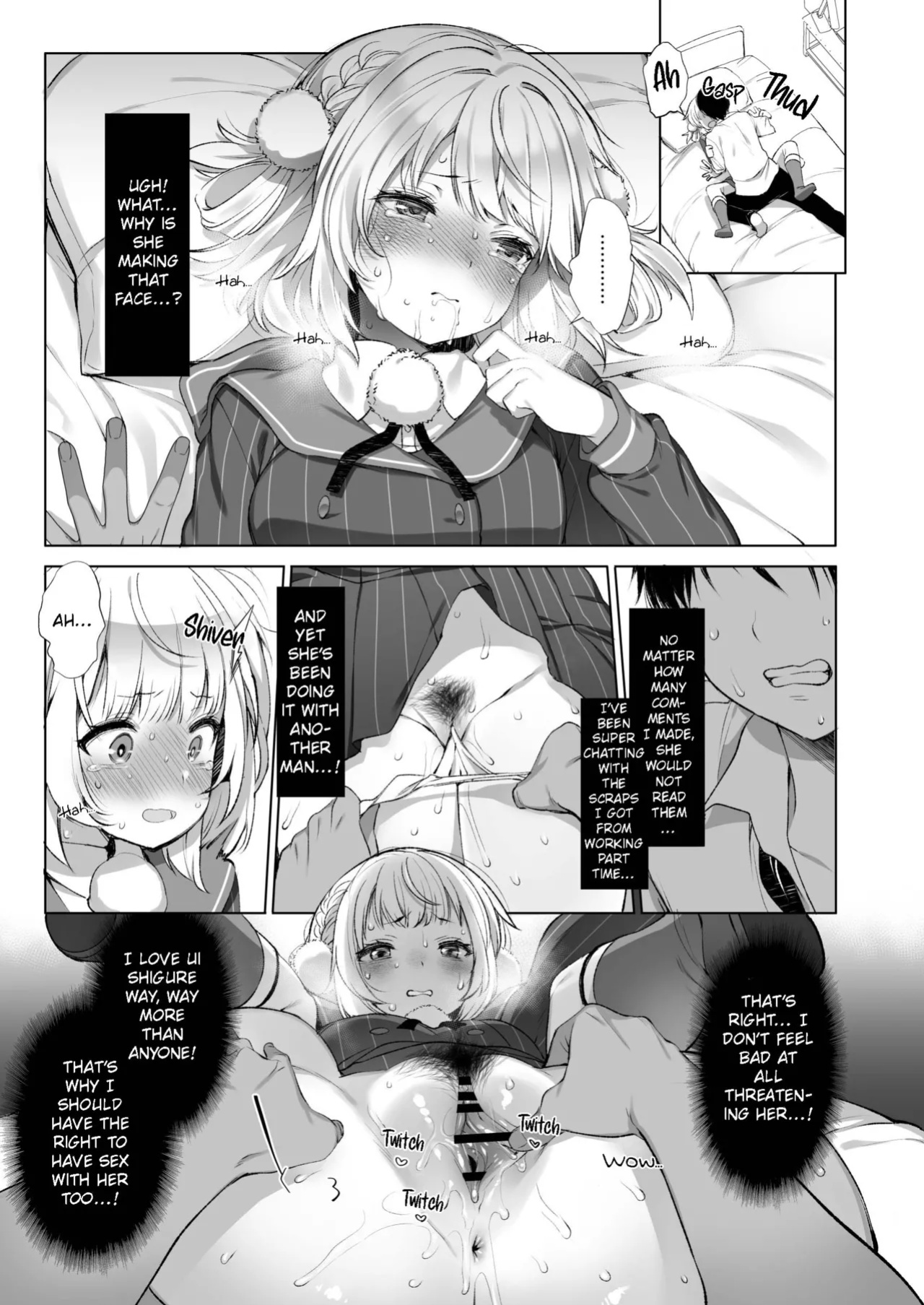 [French letter (Fujisaki Hikari)] Idol Haishinsha Shigure Ui Naisho no Douga Haishin 2 (Shigure Ui) [ShizuruTL]