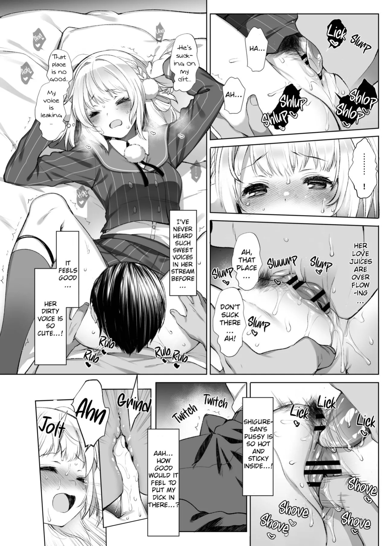 [French letter (Fujisaki Hikari)] Idol Haishinsha Shigure Ui Naisho no Douga Haishin 2 (Shigure Ui) [ShizuruTL]