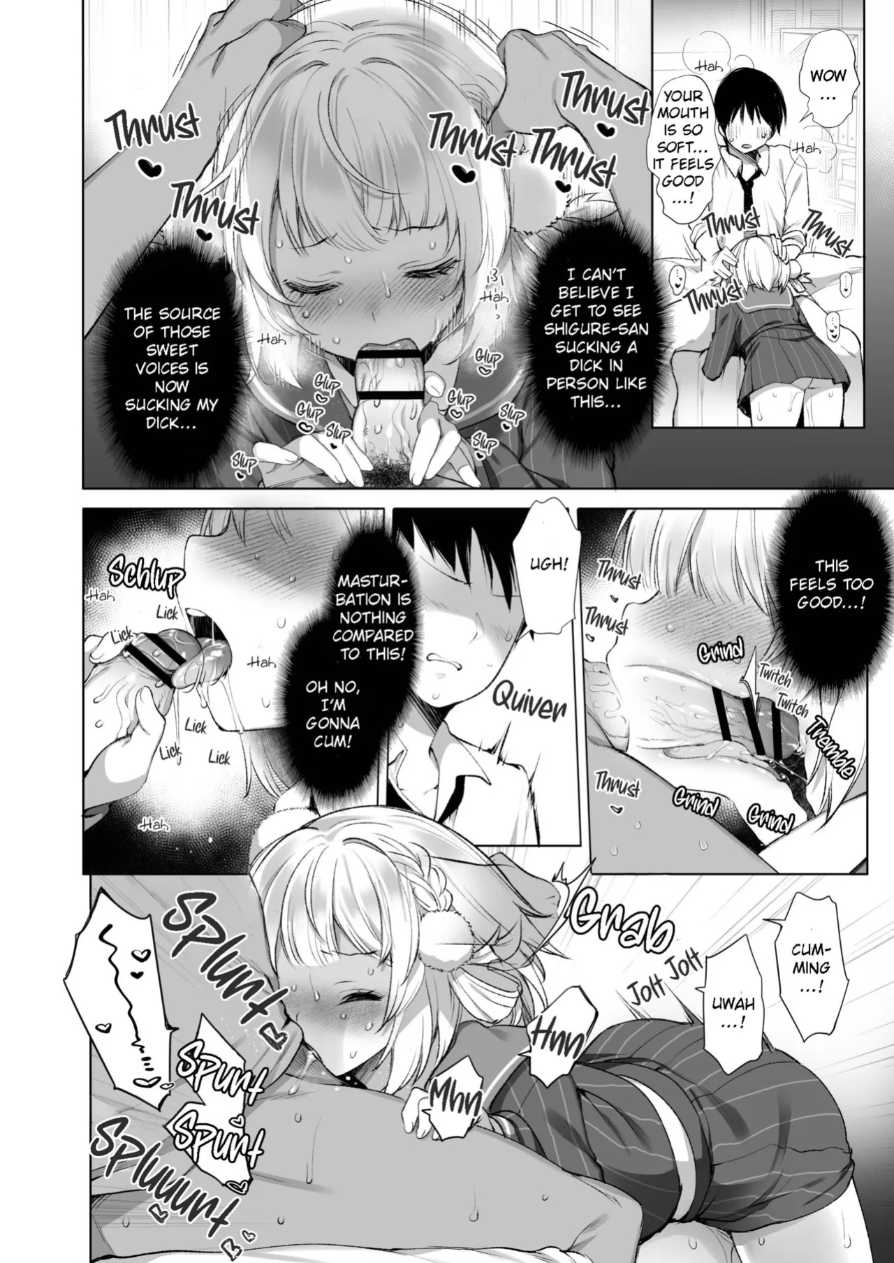 [French letter (Fujisaki Hikari)] Idol Haishinsha Shigure Ui Naisho no Douga Haishin 2 (Shigure Ui) [ShizuruTL]