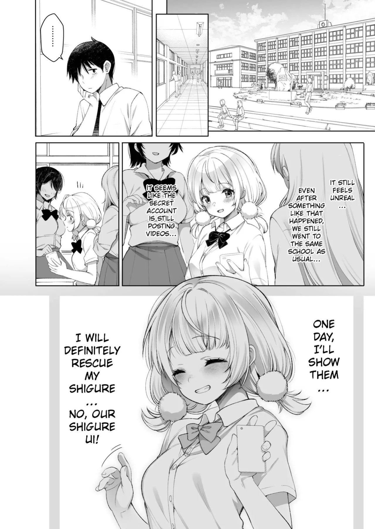 [French letter (Fujisaki Hikari)] Idol Haishinsha Shigure Ui Naisho no Douga Haishin 2 (Shigure Ui) [ShizuruTL]