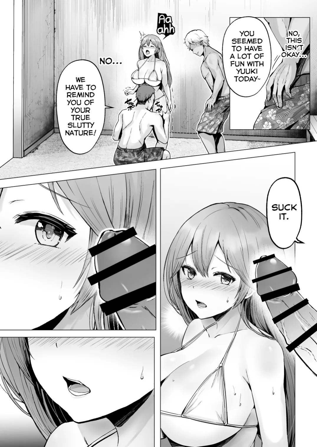 [Graphic L (Erun)] Soshite Kyou mo Moteasobareru 2 ~Circle Umi Gasshuku Hen~ [Shiranai Translations]