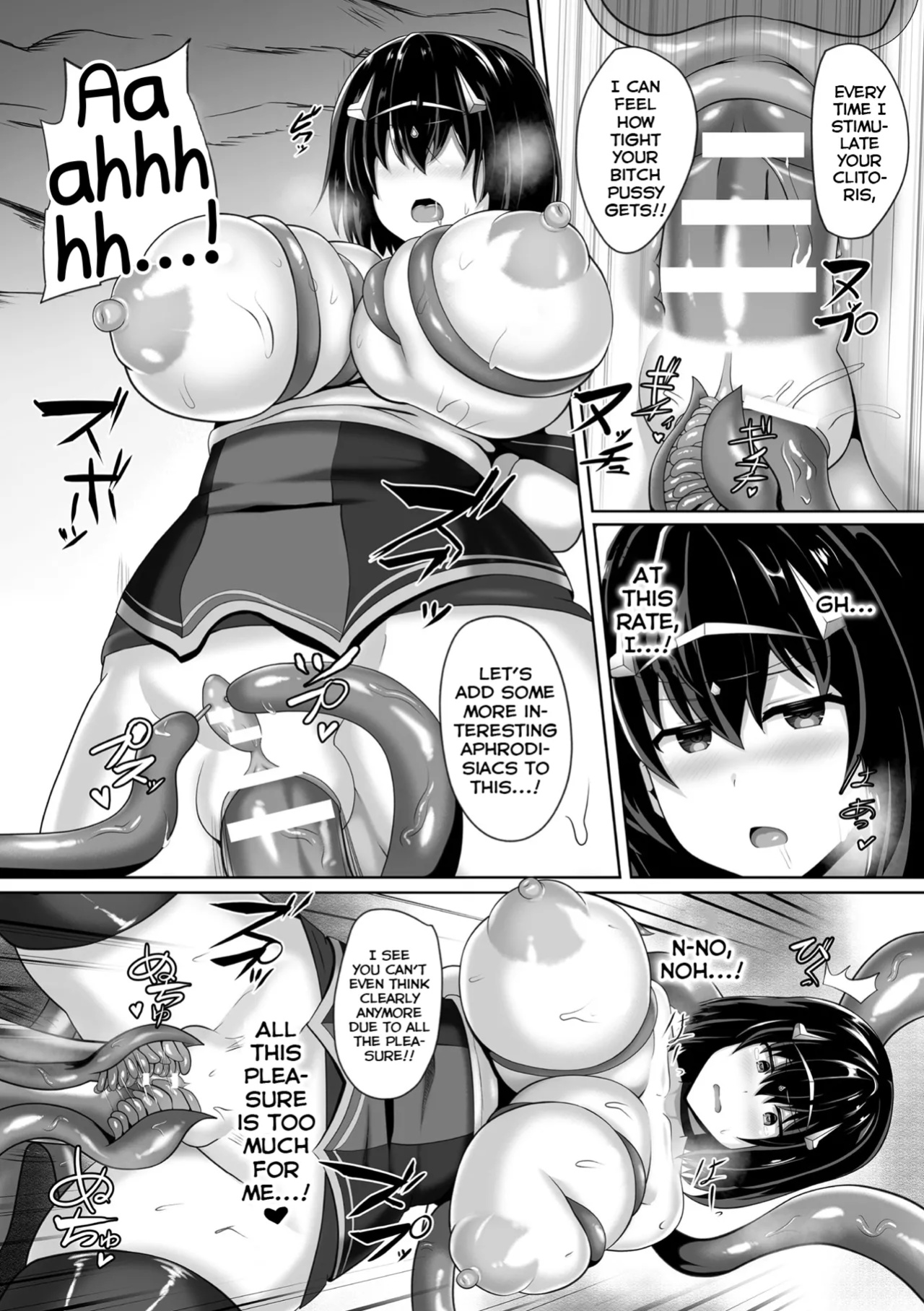 [Motsutora] Mamono no Shokuji (2D Comic Magazine Clitoris Kaizou Kiroku Inkaku Choukyou de Kairaku ni Ochiru Shoujo-tachi Vol. 2) [Shiranai Translations]