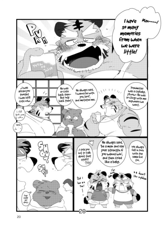 The old kansai accent man and his twin brother sweet lovey dovey threesome book