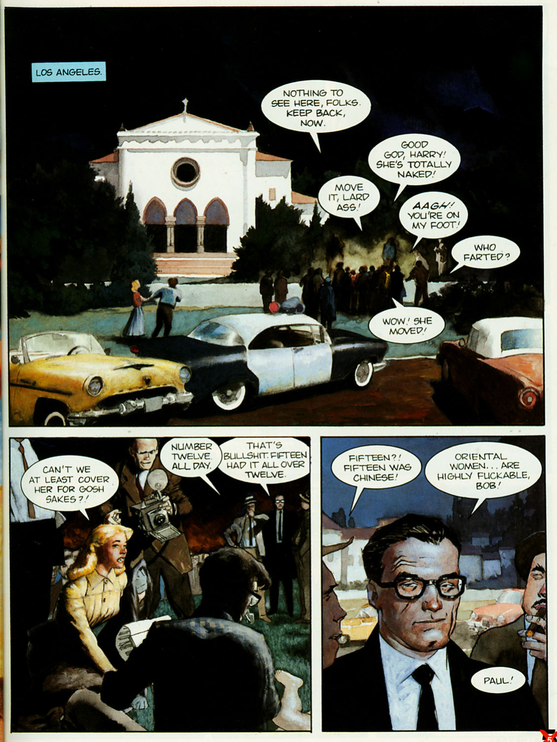 Terror In the Lesbian Nudist Colony