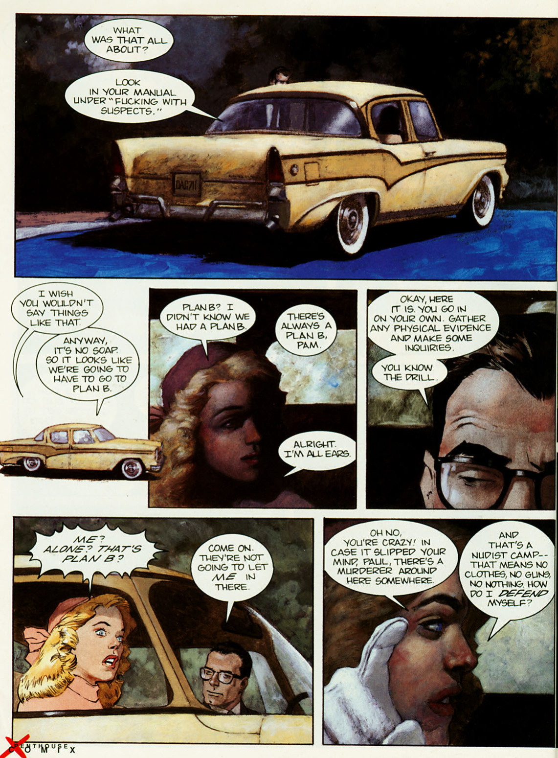 Terror In the Lesbian Nudist Colony