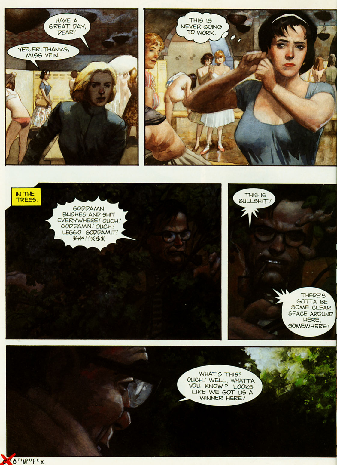 Terror In the Lesbian Nudist Colony