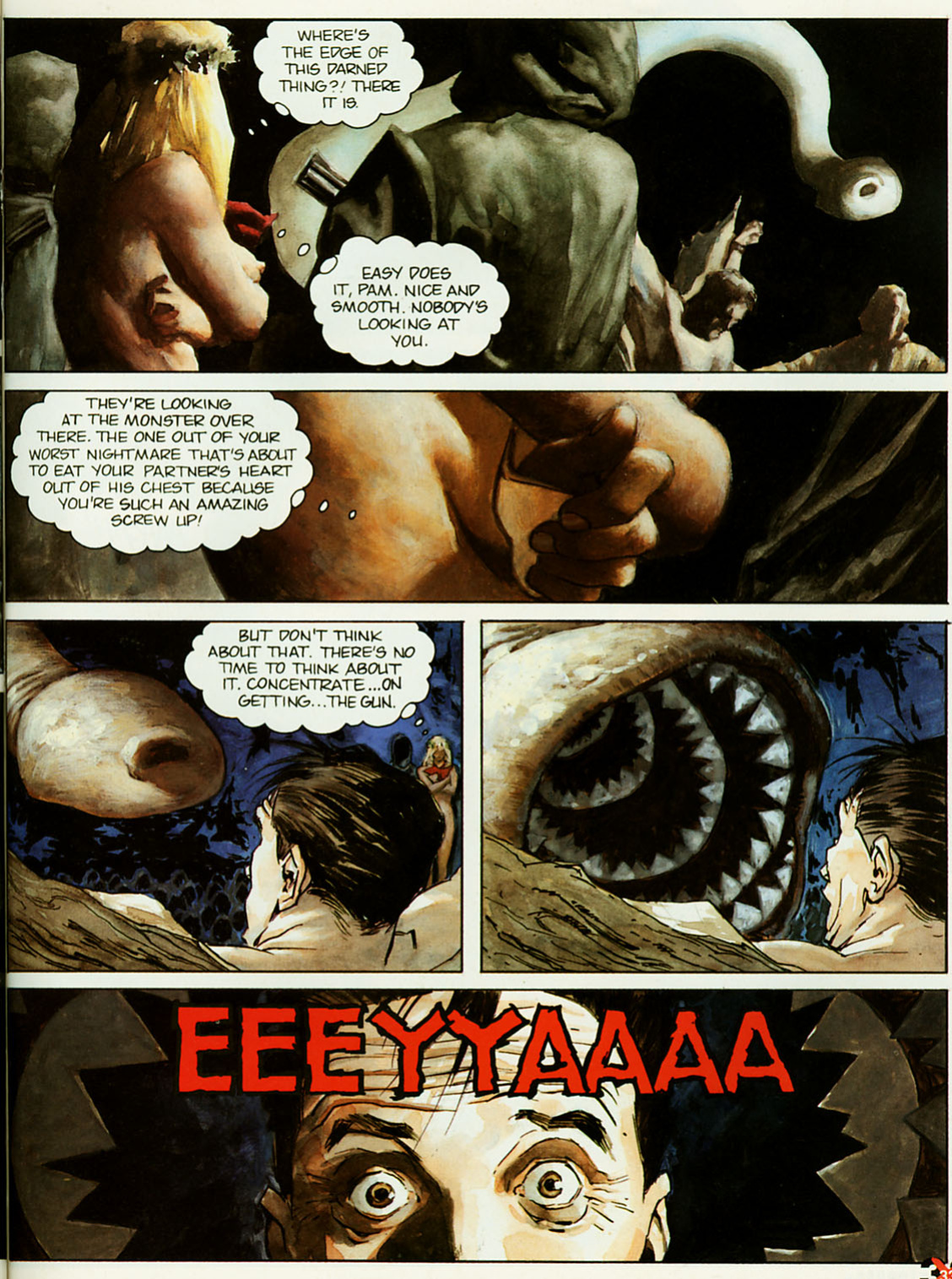Terror In the Lesbian Nudist Colony