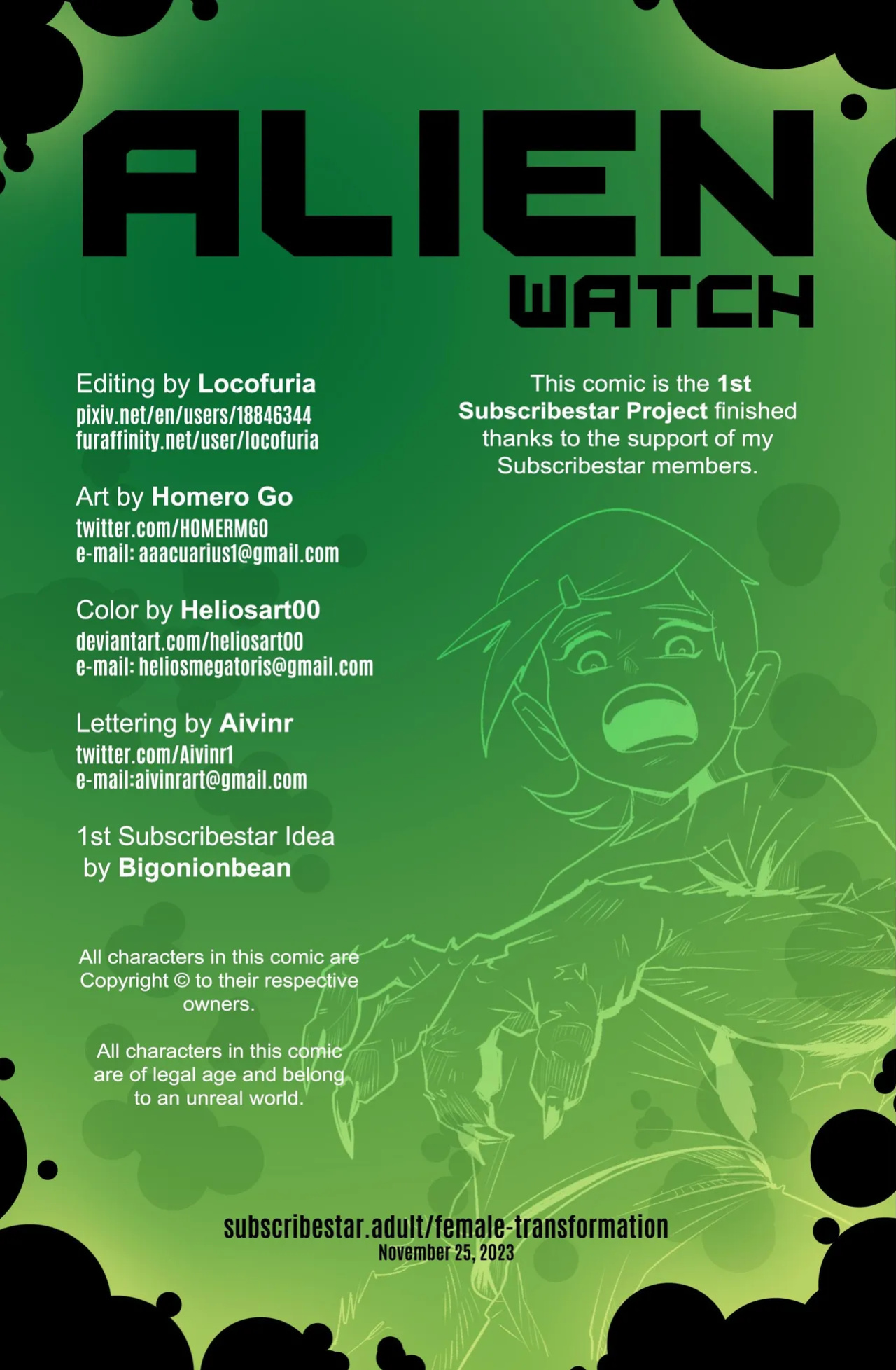 Locofuria - Alien Watch