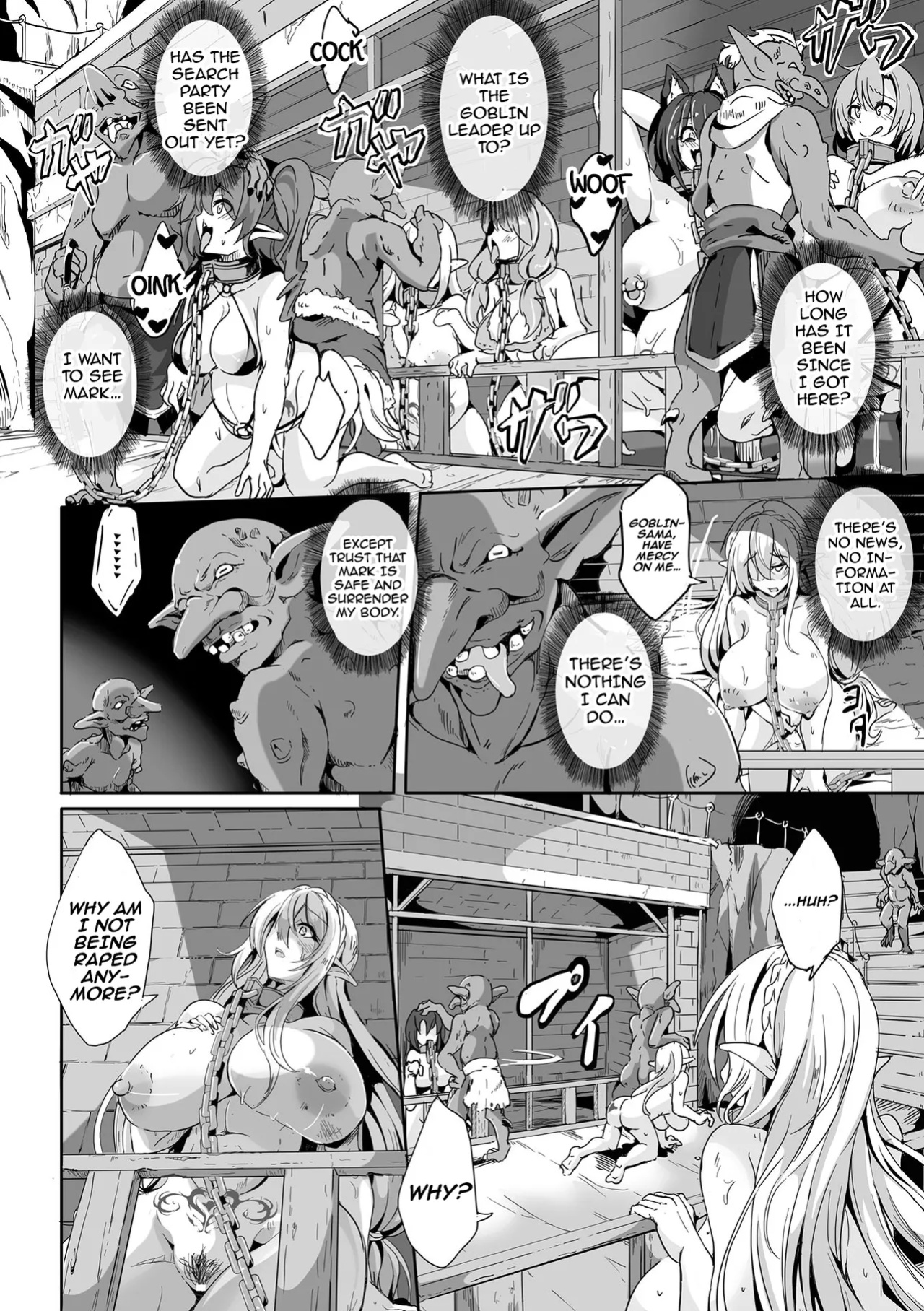 [KaKakaka] Female Elves of the Goblin Country Ch. 2 | Kooni no Kuni no Mesu Elf Ch. 2 (Kukkoro Heroines Vol. 28) [Aishi21]