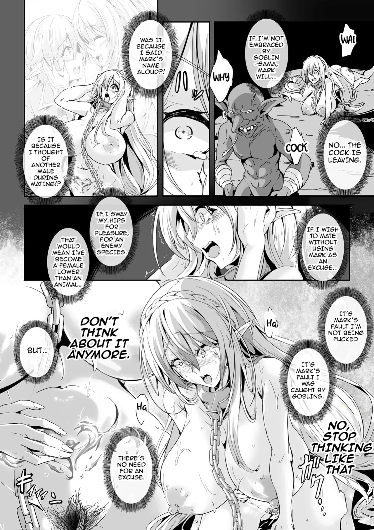 [KaKakaka] Female Elves of the Goblin Country Ch. 2 | Kooni no Kuni no Mesu Elf Ch. 2 (Kukkoro Heroines Vol. 28) [Aishi21]