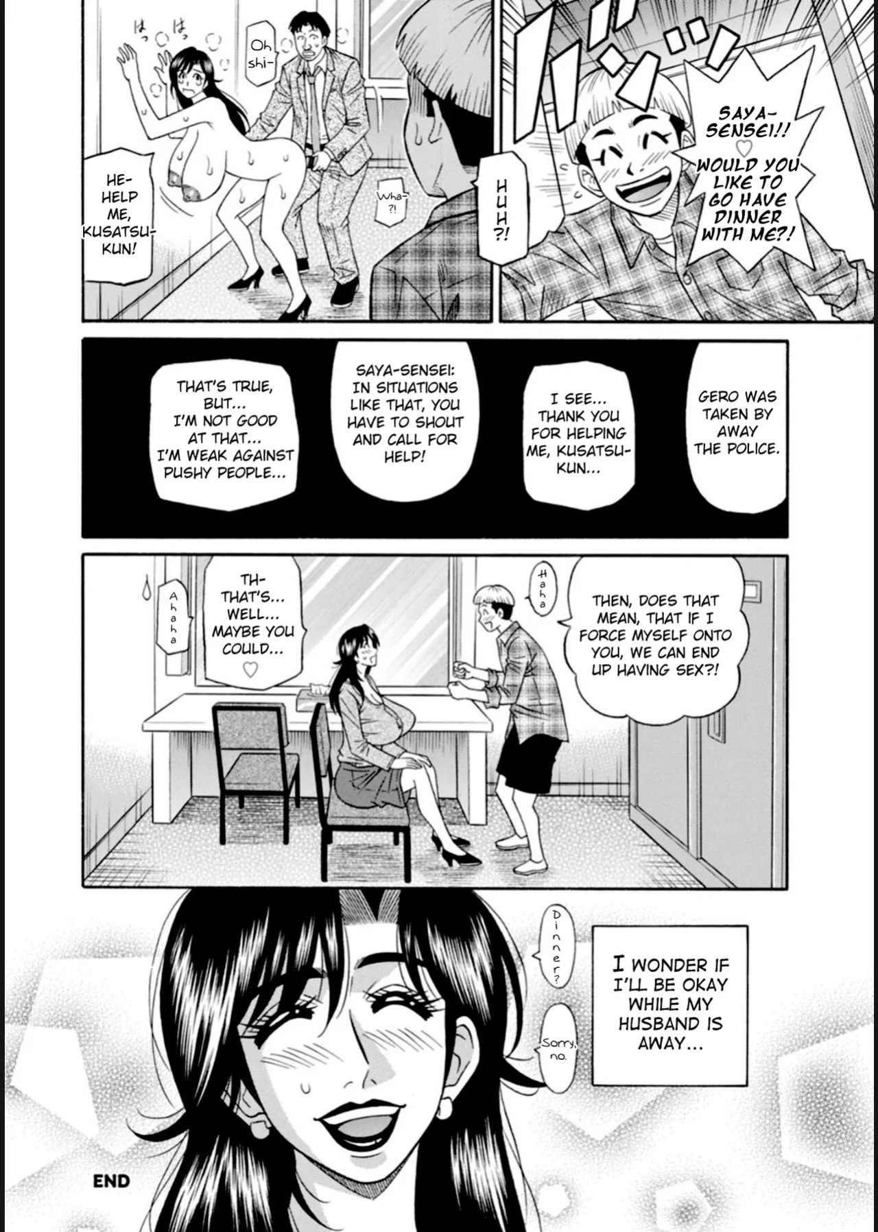 [Ozaki Akira] HELP! Saya Sensei Ch.1-9