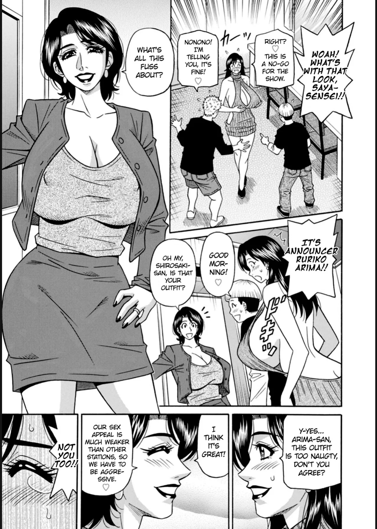 [Ozaki Akira] HELP! Saya Sensei Ch.1-9