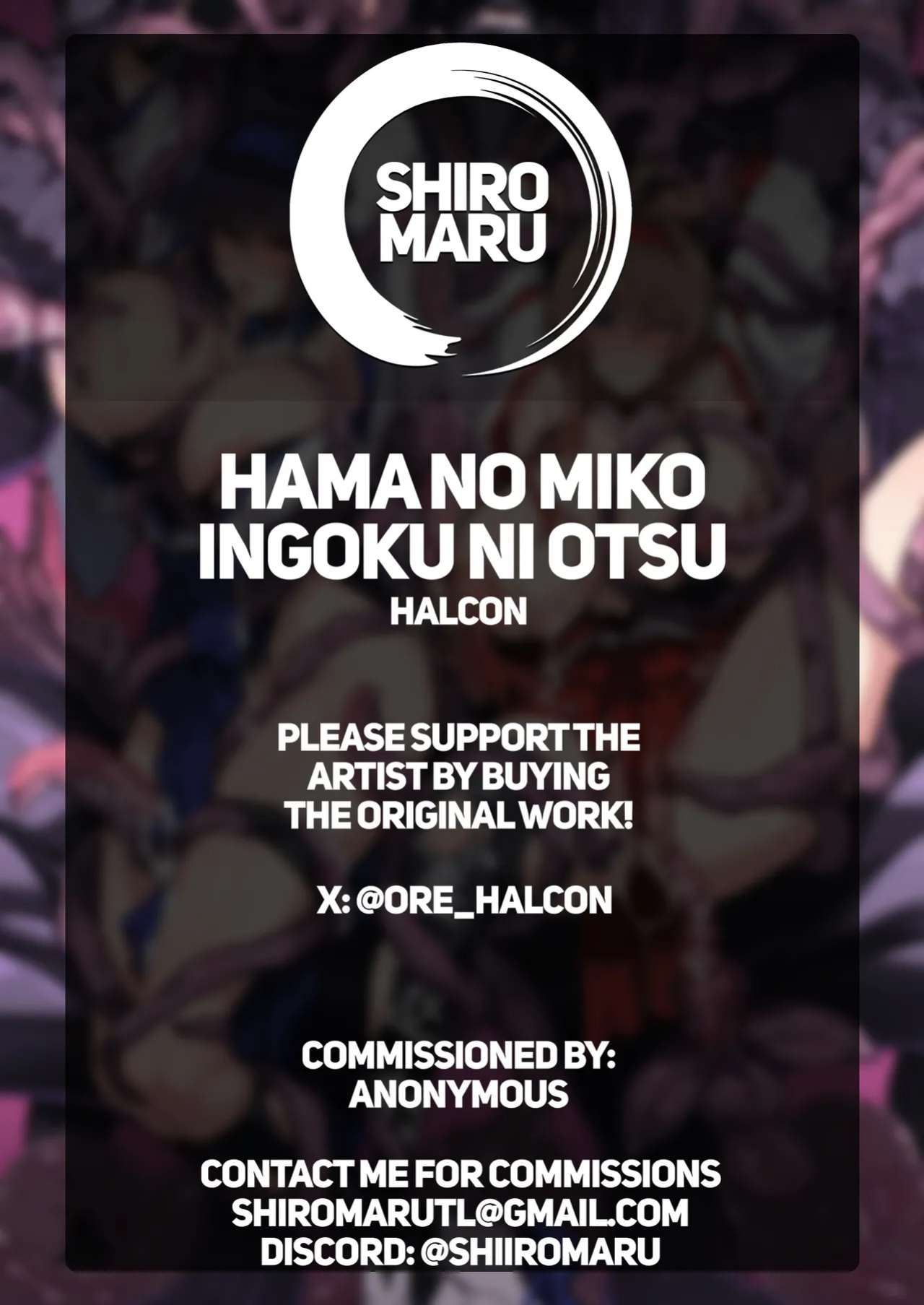[Hokkebain! (Halcon)] Hama no Miko Ingoku ni Otsu | Exorcist Maidens: The Fall to Lustful Hell [Shiromaru]