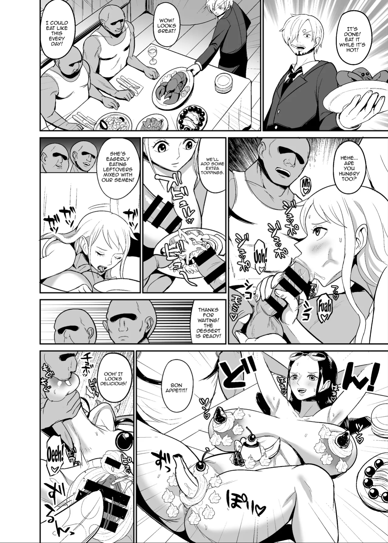 [REM9 (Hamiltan)] Koitsura ga Oretachi no Atarashii Nakama da! | These Guys are Our New Nakama! (One Piece)