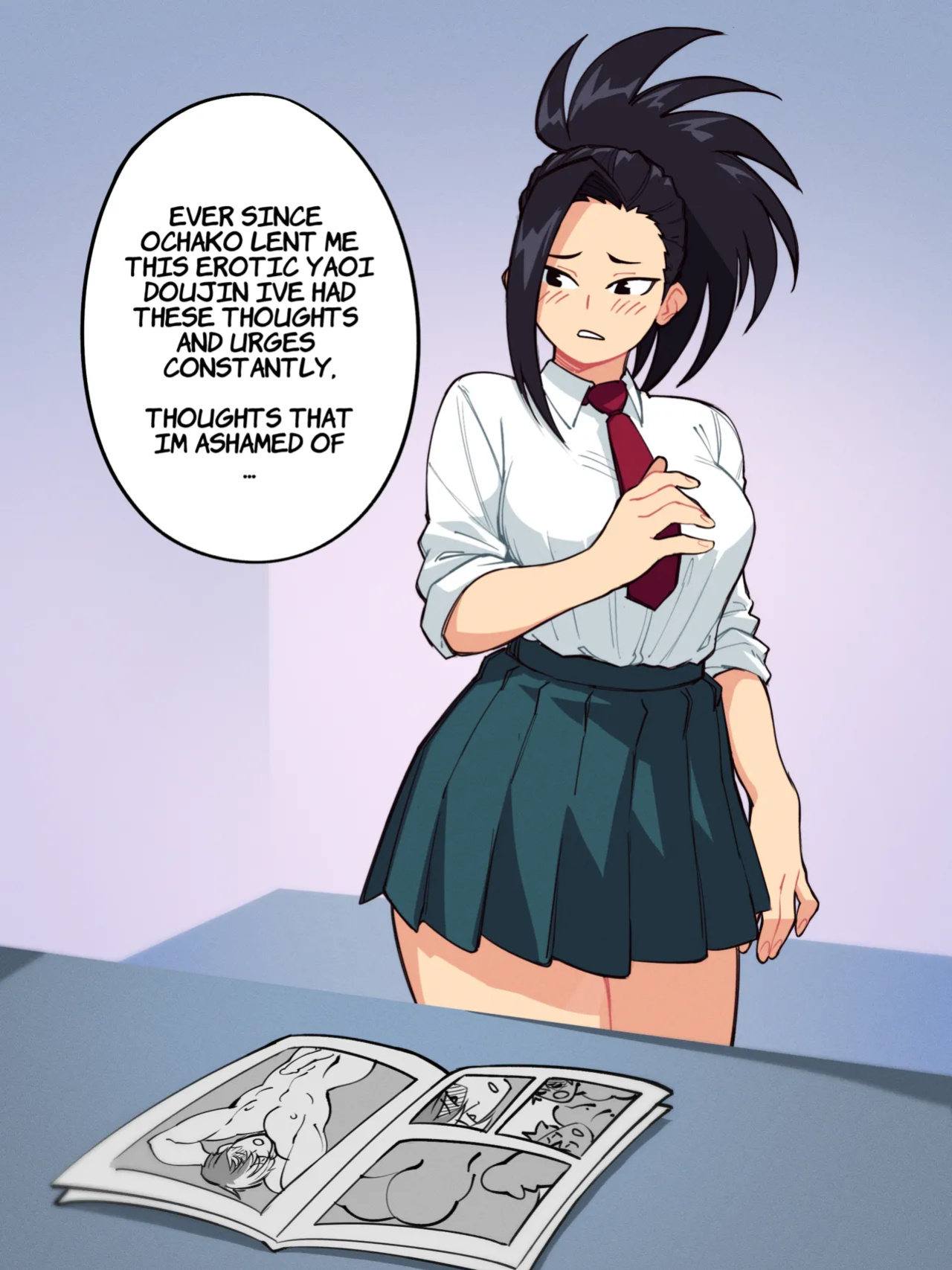 [suoiresnu] Momo’s Fantasy (My Hero Academia)