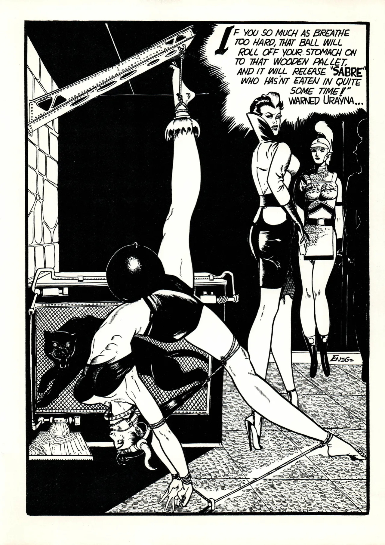[Eneg] Brutal Punishment for Captive Girls